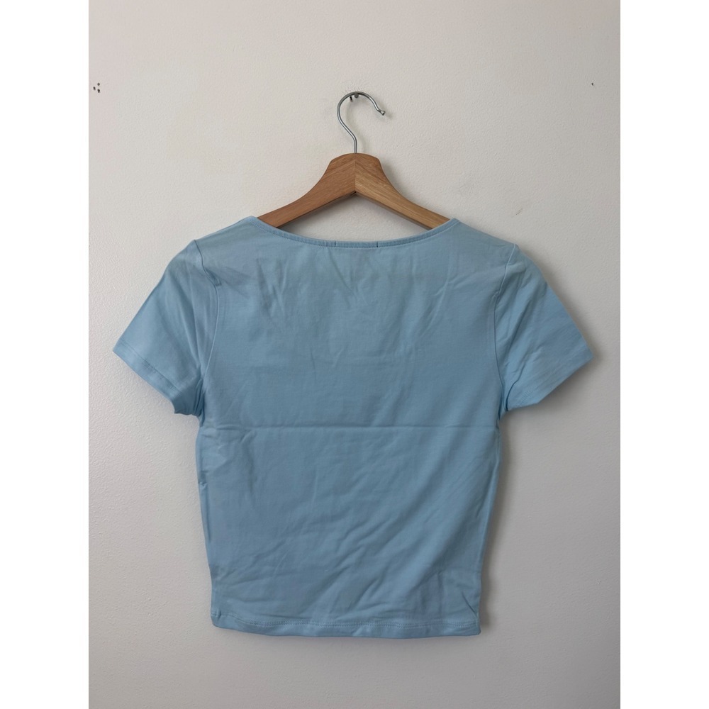 Ambiance Classic Fit Scoop Neck Cropped Tee – Women's Small – NWOT - Picture 4 of 4